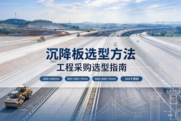 渭源沉降板选择方法