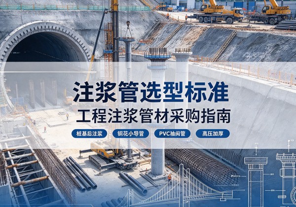 渭源注浆管选型标准